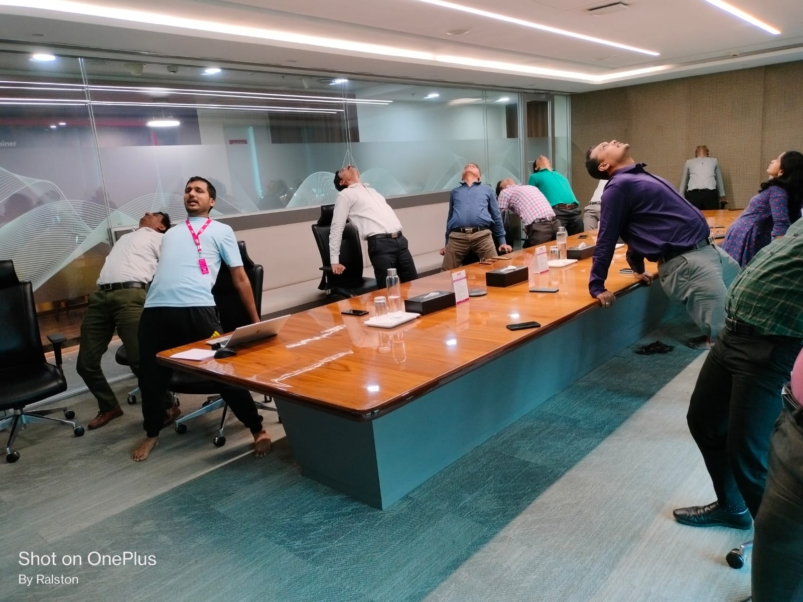 Tima Yog corporate wellness session moment 14