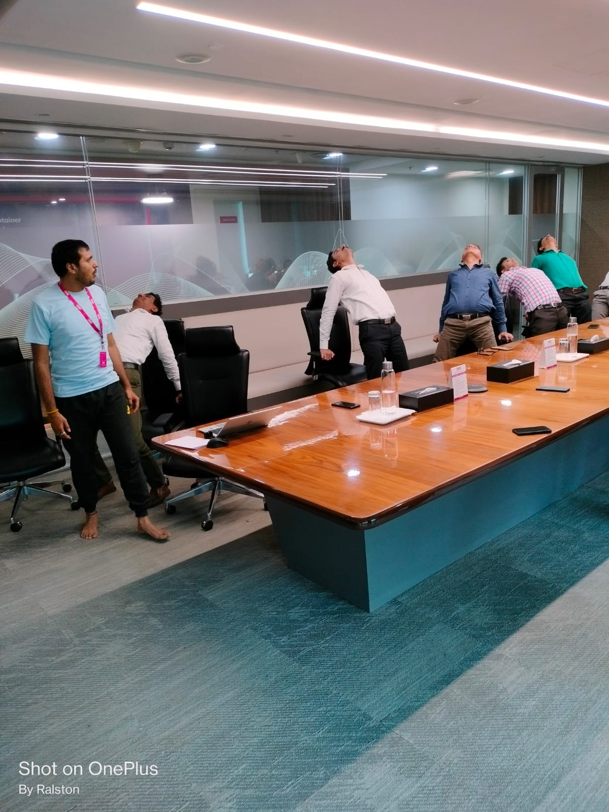 Tima Yog corporate wellness session moment 15