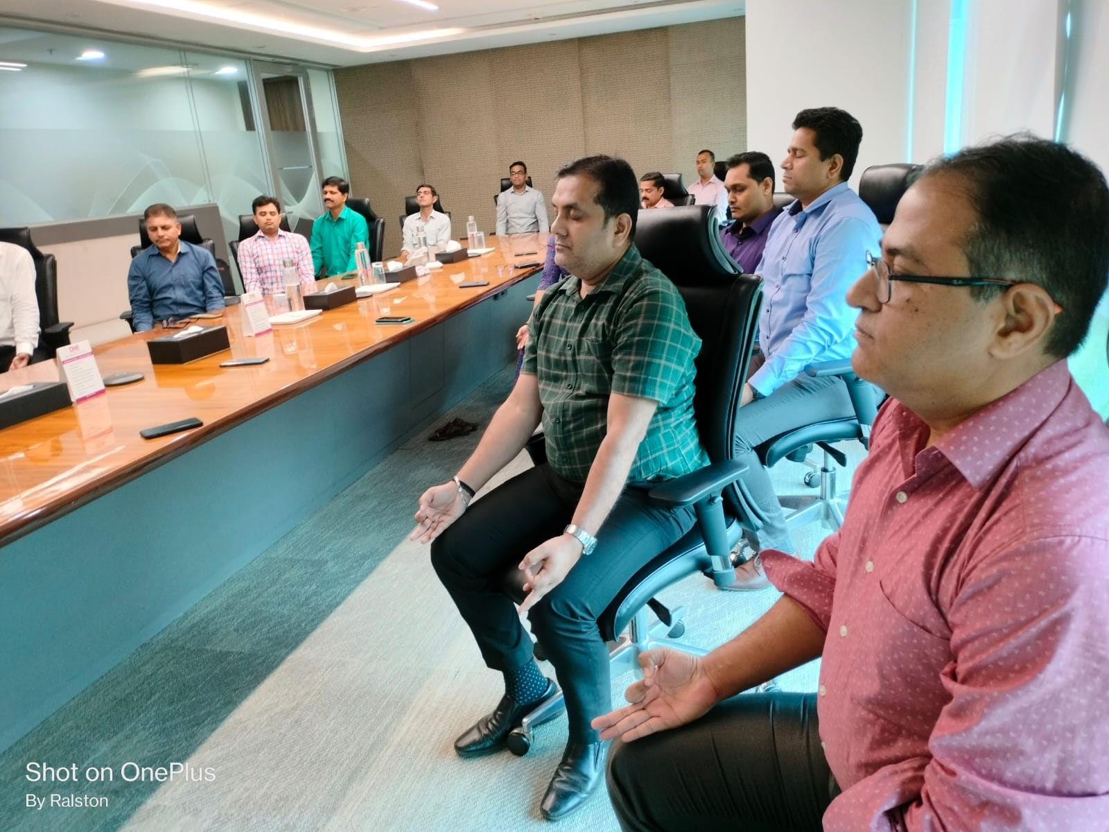 Tima Yog corporate wellness session moment 16