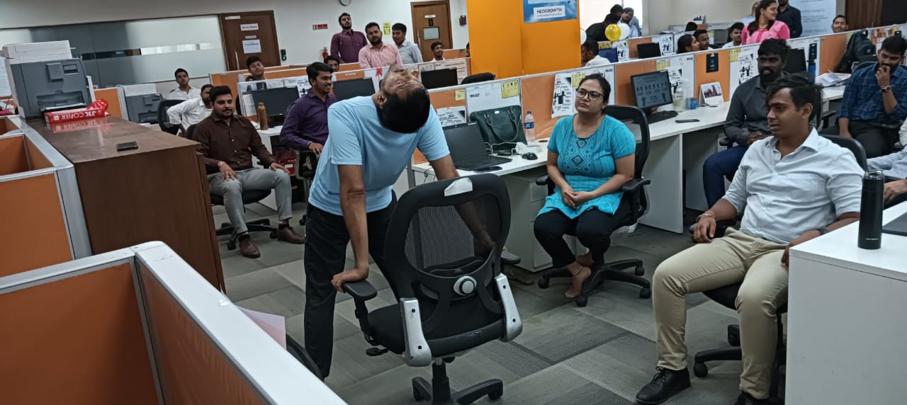 Tima Yog corporate wellness session moment 24