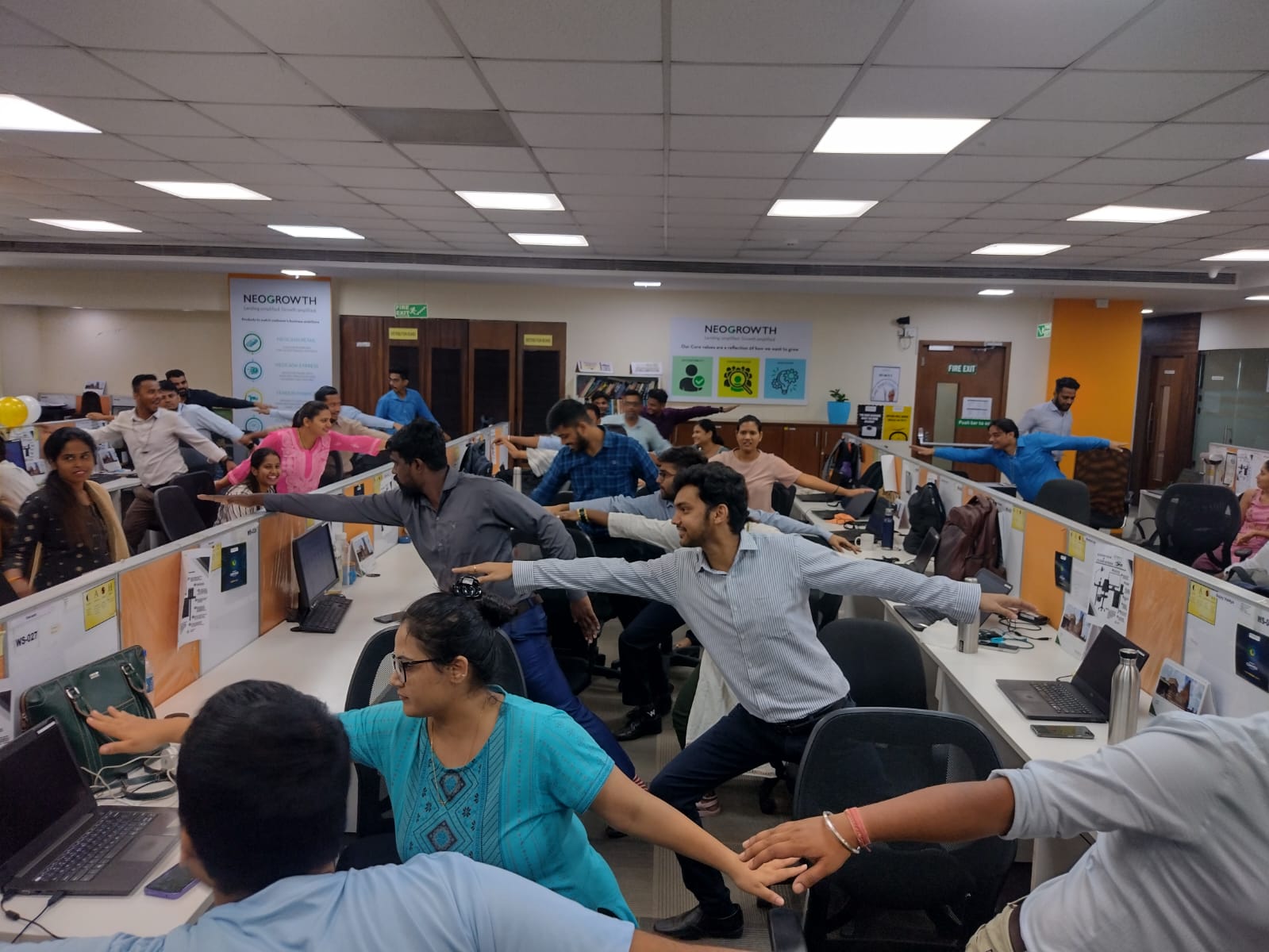 Tima Yog corporate wellness session moment 26